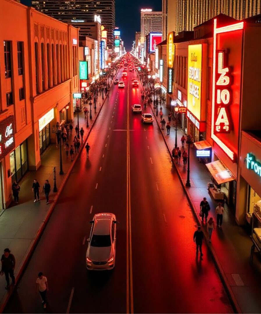 la noche de las vegas