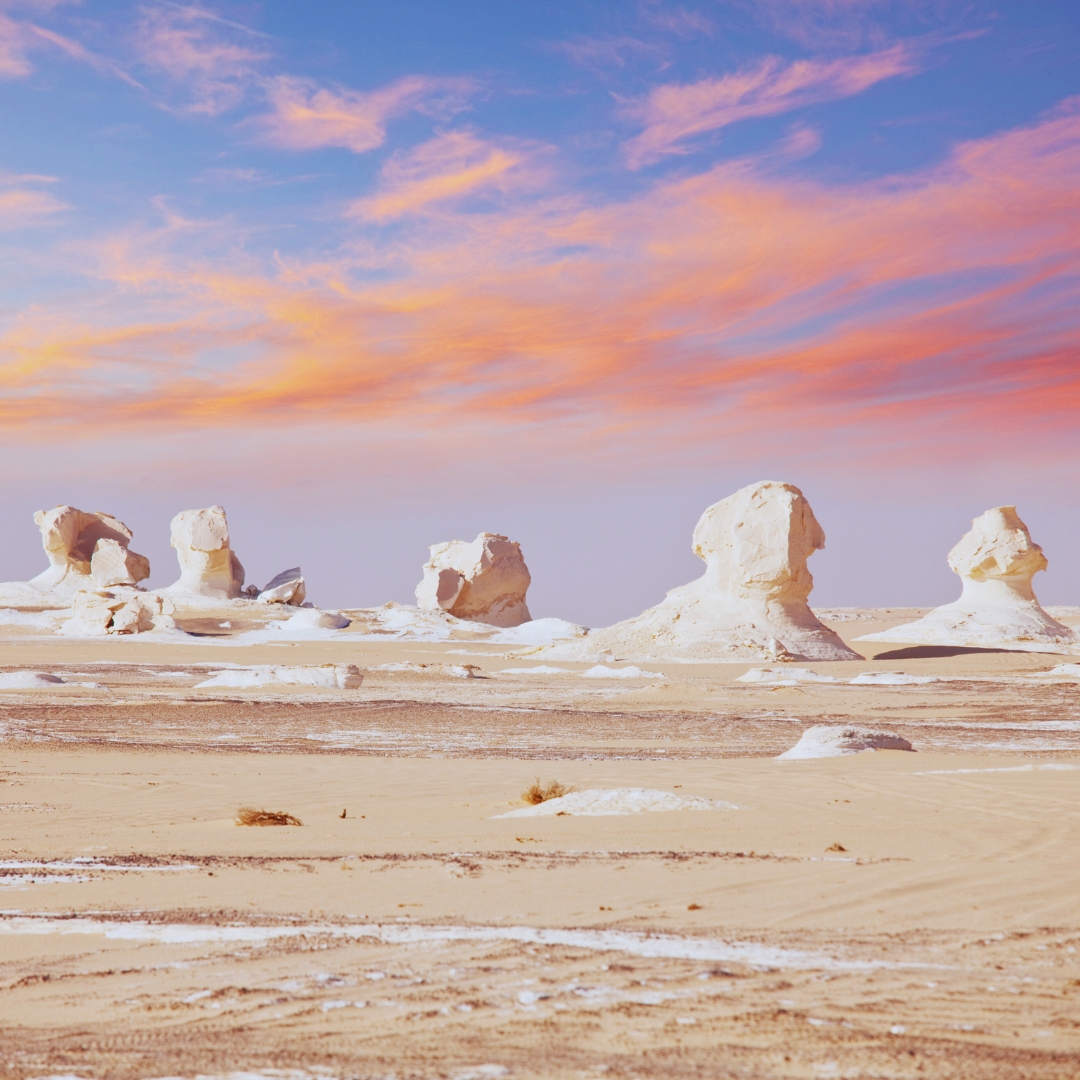 Que se puede ver en el desierto de Egipto
