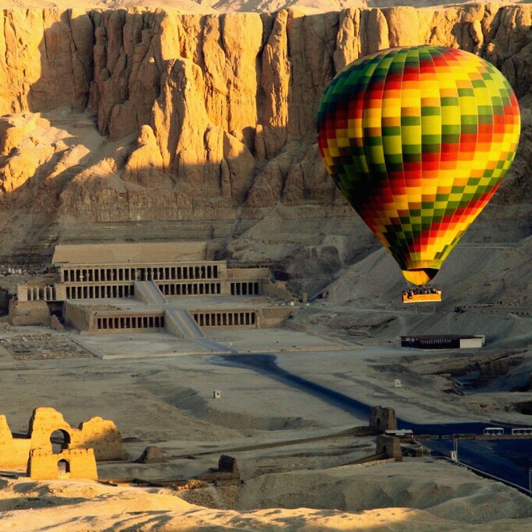 En globo por El Cairo