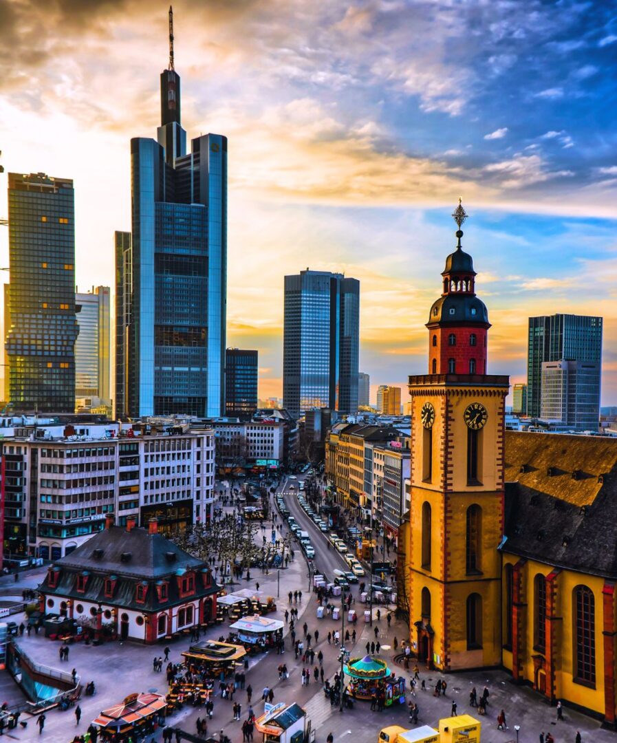 que ver en el centro de frankfurt