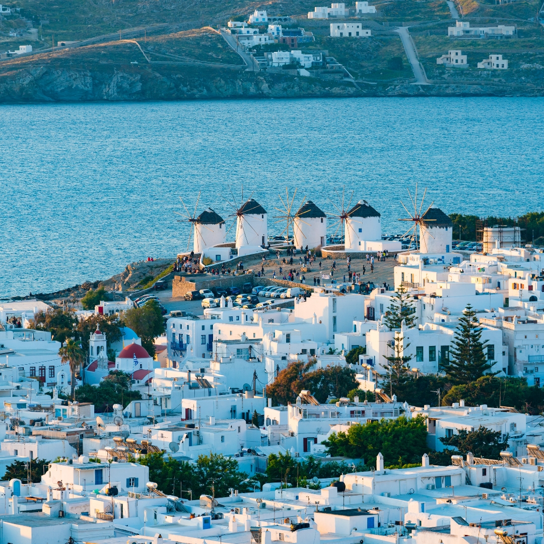que ver en mykonos en un dia crucero