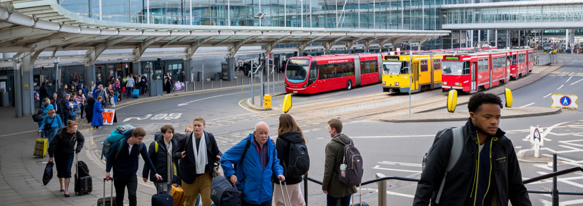 del aeropuerto a manchester